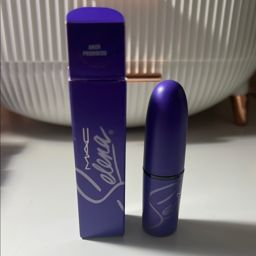 MAC Cosmetics Purple Lipstick Bold Vibrant Shade